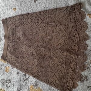 Passport Taupe Skirt